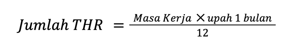 perhitungan thr karyawan baru