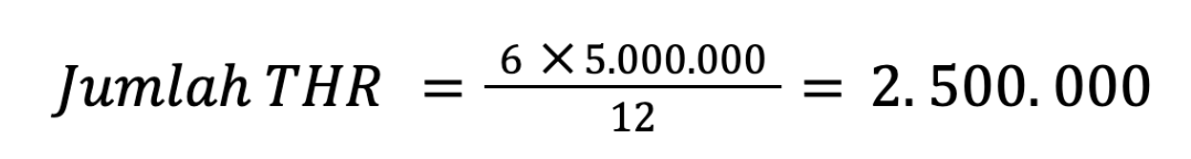 perhitungan thr
